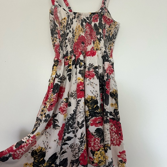 Urban Outfitters Kimchi Blue Floral Dress Red Size M - Picture 4 of 5